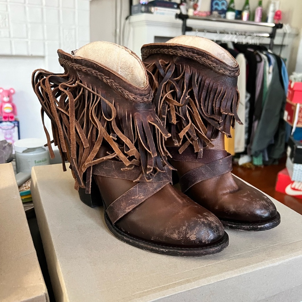 Freebird by Steven Brown Fringe Boot